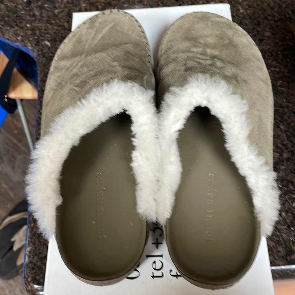 Jenni Kayne shearling lined moc!